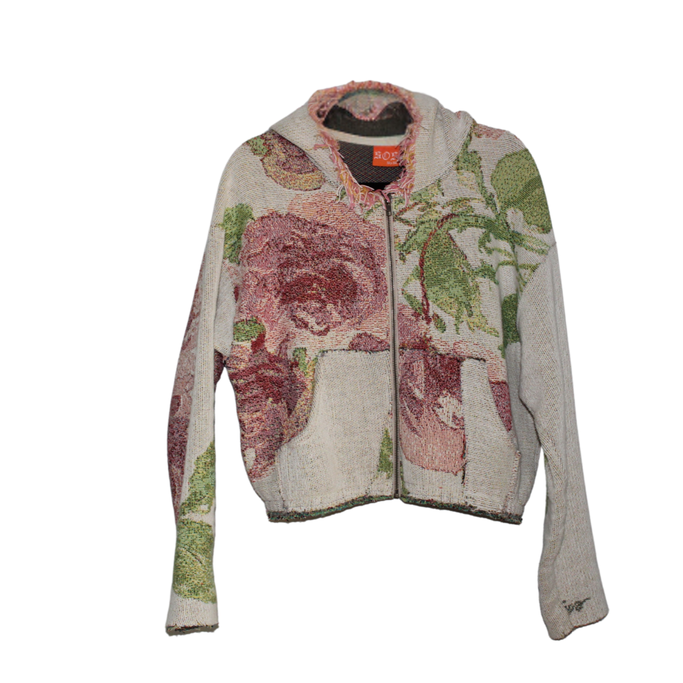 1/1 Tapestry Zip-Up Hoodie