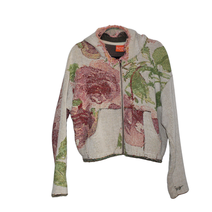 1/1 Tapestry Zip-Up Hoodie