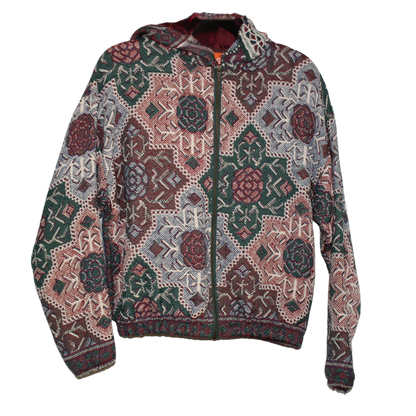 1/1 Tapestry Zip-Up Hoodie